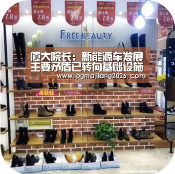 厦大院长:新能源车发展主要矛盾已转向基础设施_PG麻将手机版下载(图2) PG娱乐平台