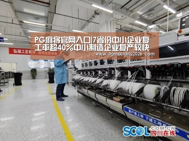PG麻将官网入口|7省份中小企业复工率超40%中小制造企业复产较快(图1) PG麻将手机版下载